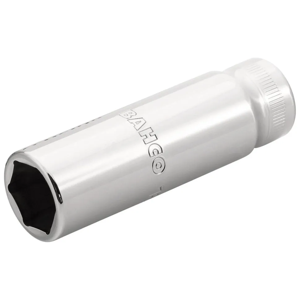 Kuusikulmahylsy Bahco 7805SM, 1/2", pitkä malli, 19mm