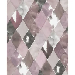 Kuvatapetti Rebel Walls Big Harlequin Plum non-woven mittatilaus