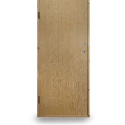 Kylmävaraston ovi Jabo Ljusdal 80x190cm vasen, käsittelemätön urajyrsitty vaneri