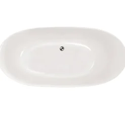 Kylpyamme Bathlife Ideal Oval 1600 mm valkoinen