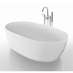 Kylpyamme Bathlife Ideal Oval 1600 mm valkoinen