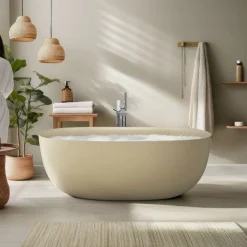 Kylpyamme Bathlife Soft, 1600x590 mm, beige