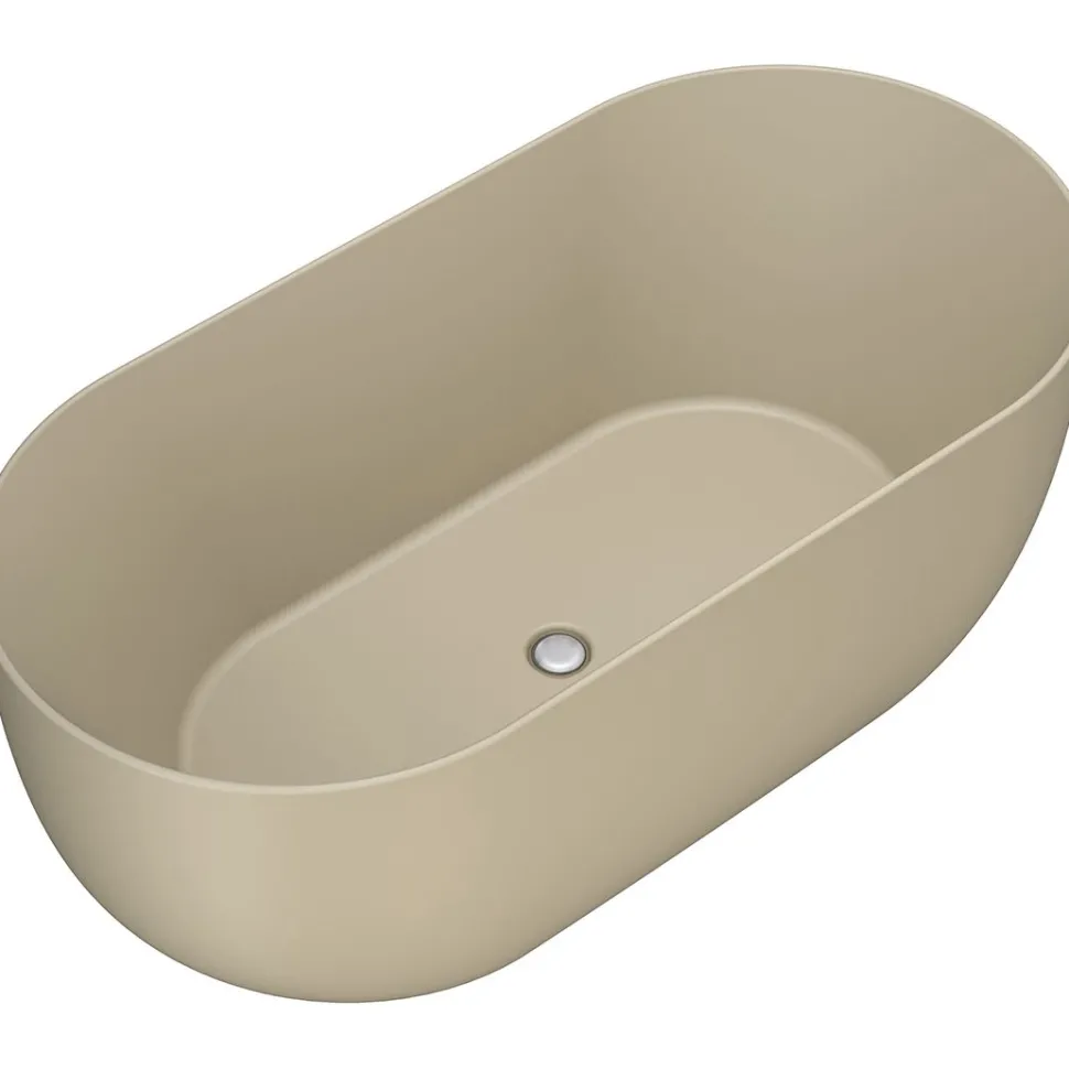 Kylpyamme Bathlife Soft, 1600x590 mm, beige