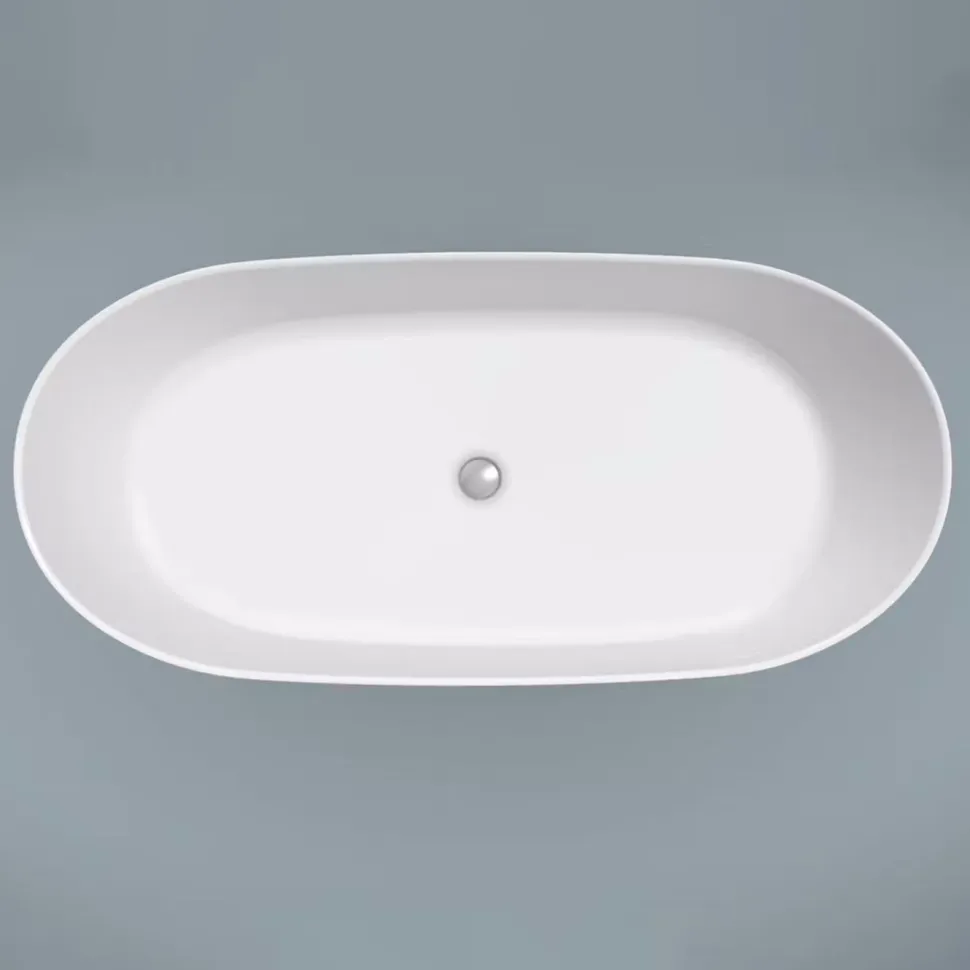 Kylpyamme Bathlife Vila 1600x740 mm valkoinen