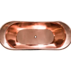 Kylpyamme GemLook Venus 270 l 170x70x72 cm kupari vihreä