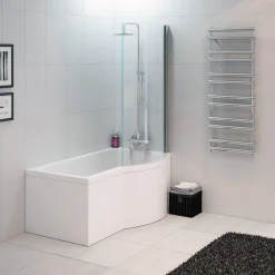 Kylpyamme Nordhem Solvik Nordurit 1500-1700x900x590mm eri kokoja valkoinen