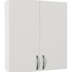 Kylpyhuoneen kaappi Linento Furniture Benito, 70x80cm, valkoinen
