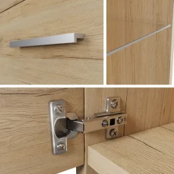 Kylpyhuoneen kalusteryhmä MADRIT II pesualtaalla, eri värivaihtoehtoja