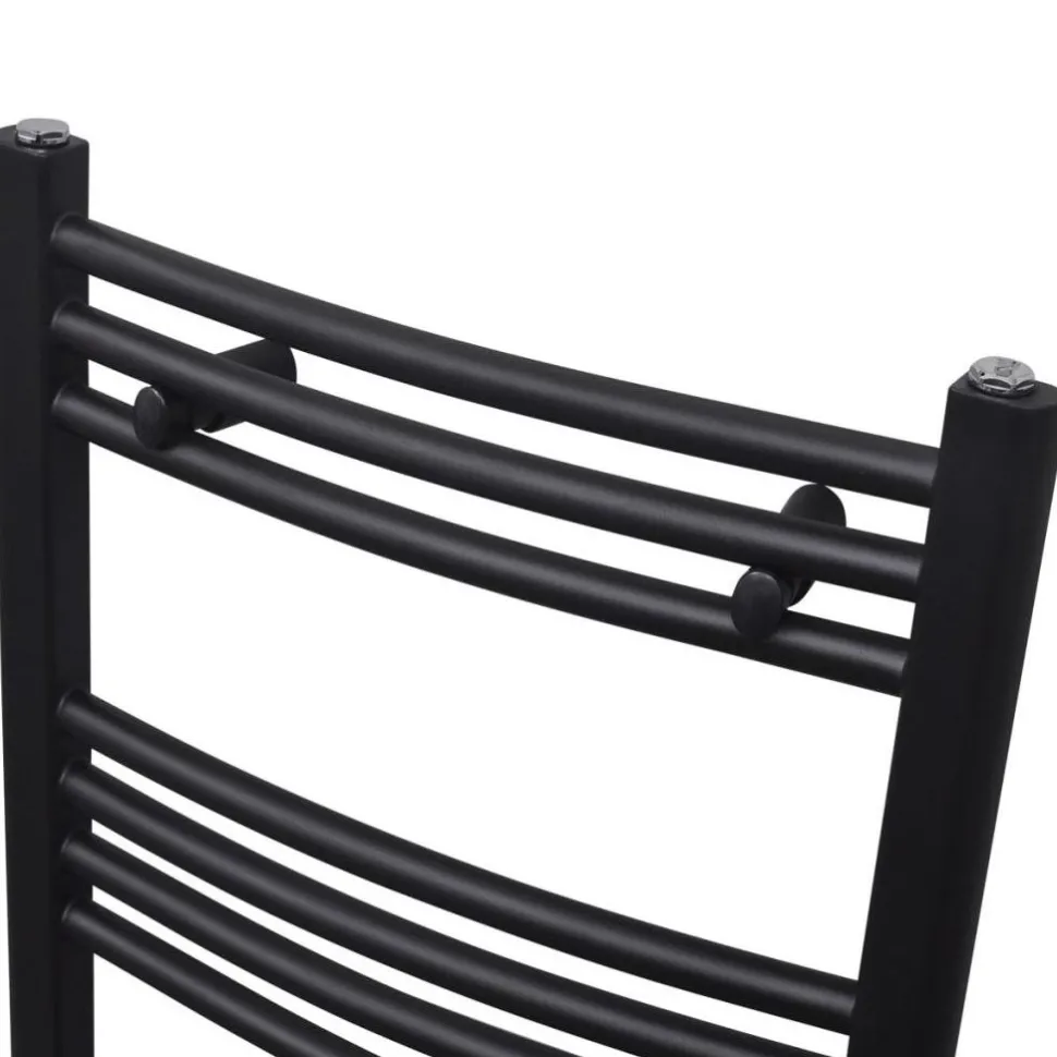 Kylpyhuoneen keskuslämmitys pyyheteline kaareva 500x1160 mm