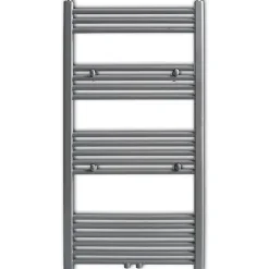 Kylpyhuoneen keskuslämmitys pyyheteline suora 600x1160 mm