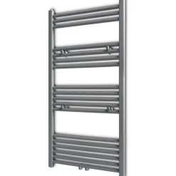 Kylpyhuoneen keskuslämmitys pyyheteline suora 600x1160 mm