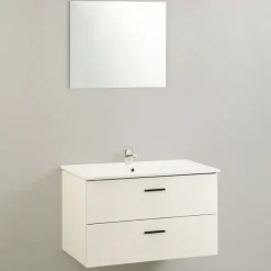 Kylpyhuonekalustesarja Harma Integro 80x46x45 cm valkoinen