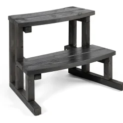 Kylpytynnyrin rappu Kirami Stepin 50 cm musta