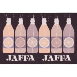 Kynnysmatto Vallila Jaffa, 50x80cm, harmaa/beige