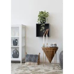Kynttilänjalka House Nordic, 2kpl, lasi/metalli