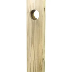 Köysitolppa Piippo vihreä kestopuu 1200mm reikä Ø 40mm