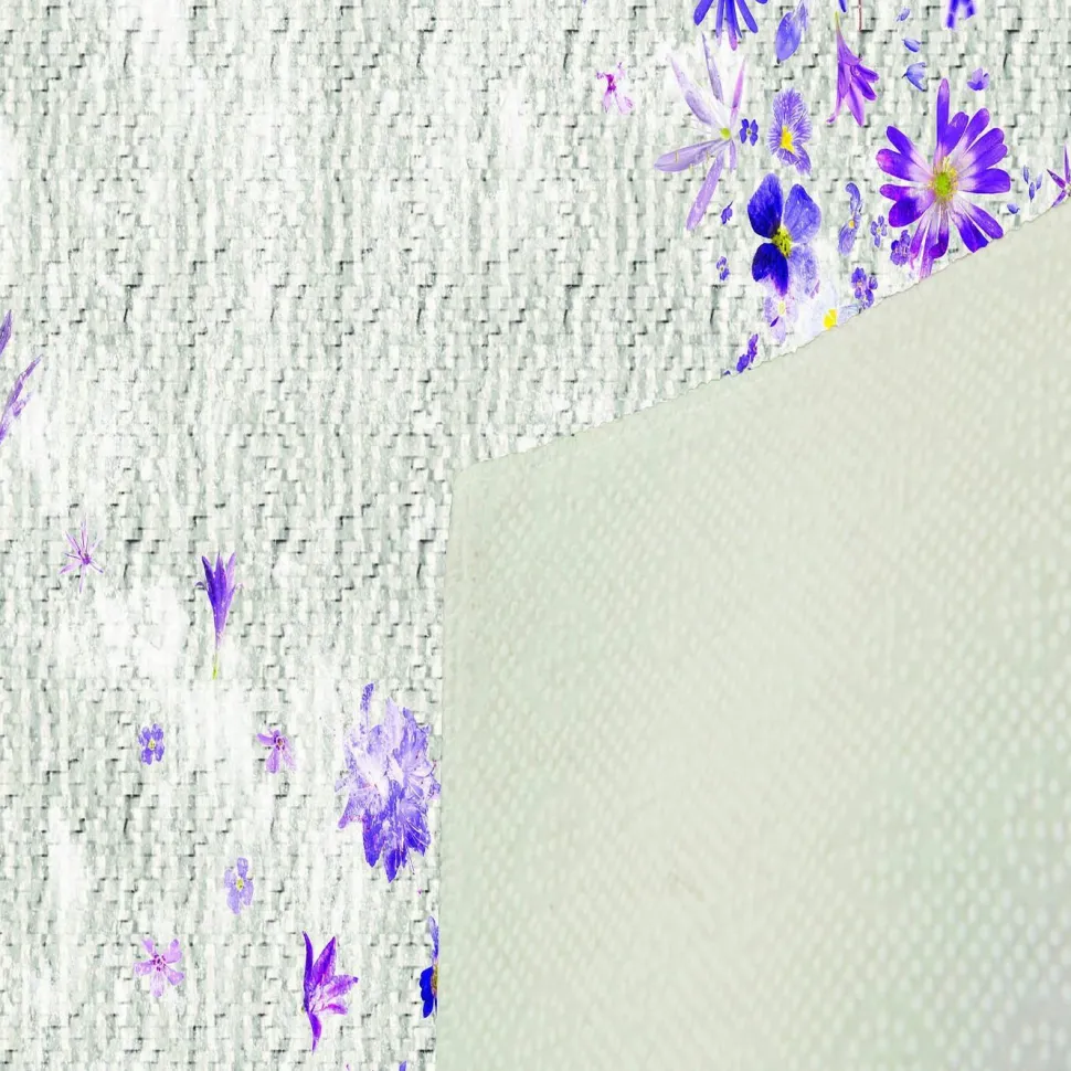 Käytävämatto Linento EEXFAB433, 80x120cm, violetti