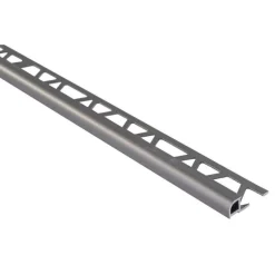 Laattalista Maler pyöreä H8x26x2500mm alumiini grafiitti