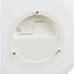 Ladattava LED-lyhty House Nordic Derry, ulkokäyttöön, ø21cm, RGB, IP44, 3.7V, 1500mAh, valkoinen
