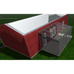 Lasiterassi Maakunnan Lasi 4x2,5 4000x2500 mm eri värejä