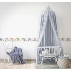 Lastenhuoneen boordi Kids Walls 45893, vinyylipinta, 0.18x5m, sininen