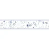 Lastenhuoneen boordi Kids Walls 45849, vinyylipinta, 0.18x5m, avaruus, sininen