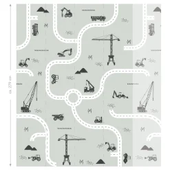 Lastenhuoneen tapetti Esta Forest Friends 159058, jatkettava, 2m x 2.79m