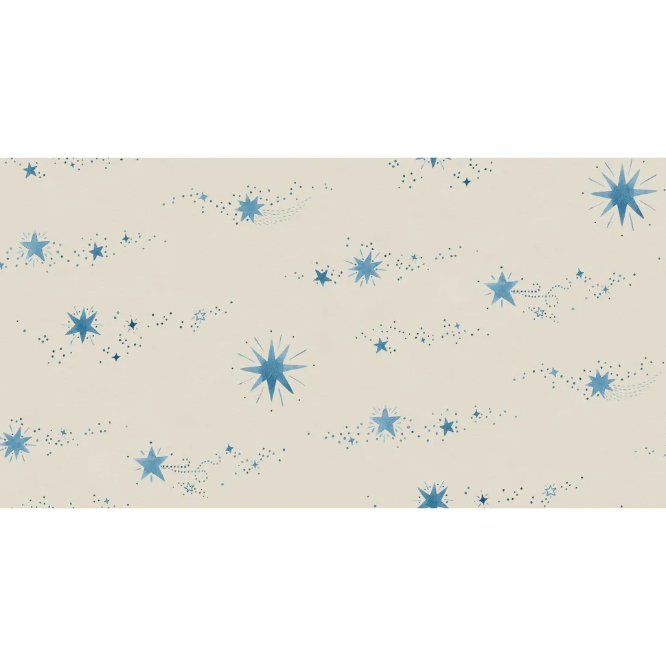 Lastenhuoneen tapetti Sandberg Gillis sininen, mittatilaus, non-woven