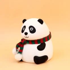 Lasten pöytävalaisin FocusLight Panda RGB ladattava valkoinen