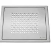 Lattiakaivonkansi Smedbo Outline kolmio 200x200 mm mattaharjattu rst