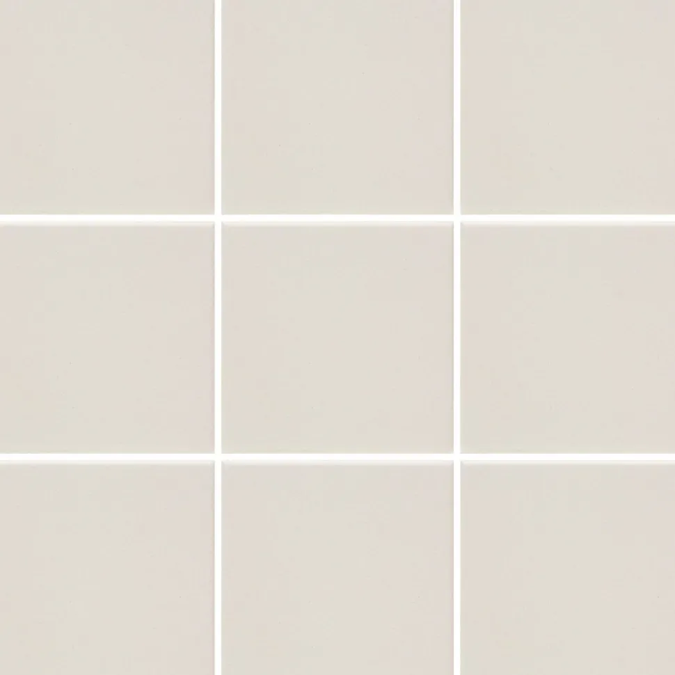 Lattialaatta Pukkila Natura Valkoinen himmeä sileä 96x96 mm lasikuituverkossa