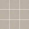 Lattialaatta Pukkila Natura Vaalea Beige himmeä sileä 96x96 mm lasikuituverkossa