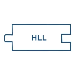 Lattialauta Wicco HLL mökkilattialauta