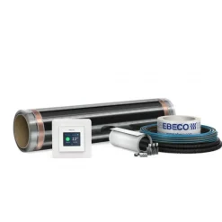 Lattialämmityskelmupaketti Ebeco FOIL KIT 500 40 cm lämmitysleveys 22.5 m 8-10 m2 625 W