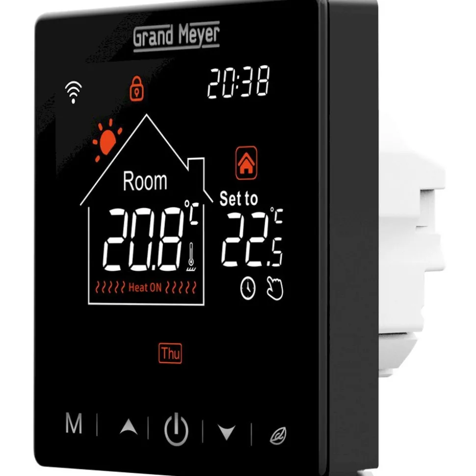 Lattialämmitysmatto Grand Meyer 1 m², 170 W/m² + Wi-Fi termostaatti SN-20, eri kokoja