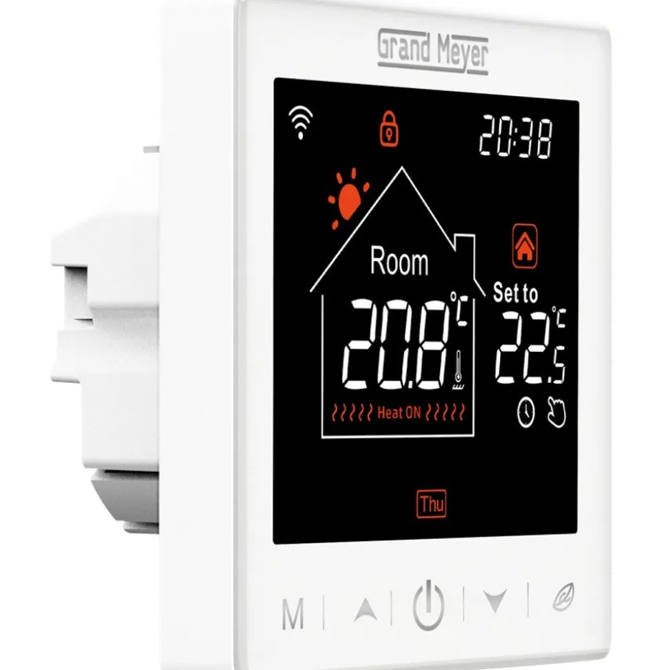 Lattialämmitysmatto Grand Meyer 1 m², 170 W/m² + Wi-Fi termostaatti SN-10, eri kokoja