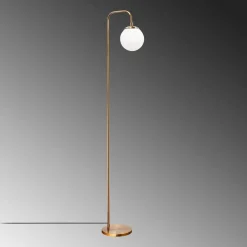 Lattiavalaisin Linento Lighting Viran 146 cm messinki