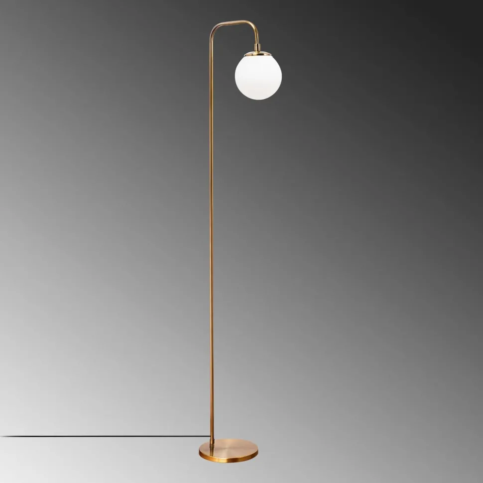 Lattiavalaisin Linento Lighting Viran 146 cm messinki