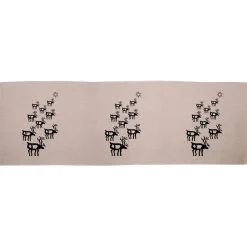 Laudeliina Pikkupuoti Porot Pellava 45x145 cm pellava
