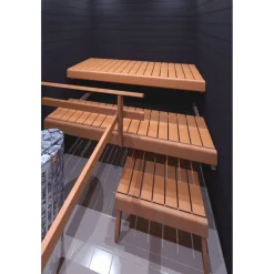 Laudepaketti Prosauna Basic 180 leveys max 1800 mm leppä 53/41