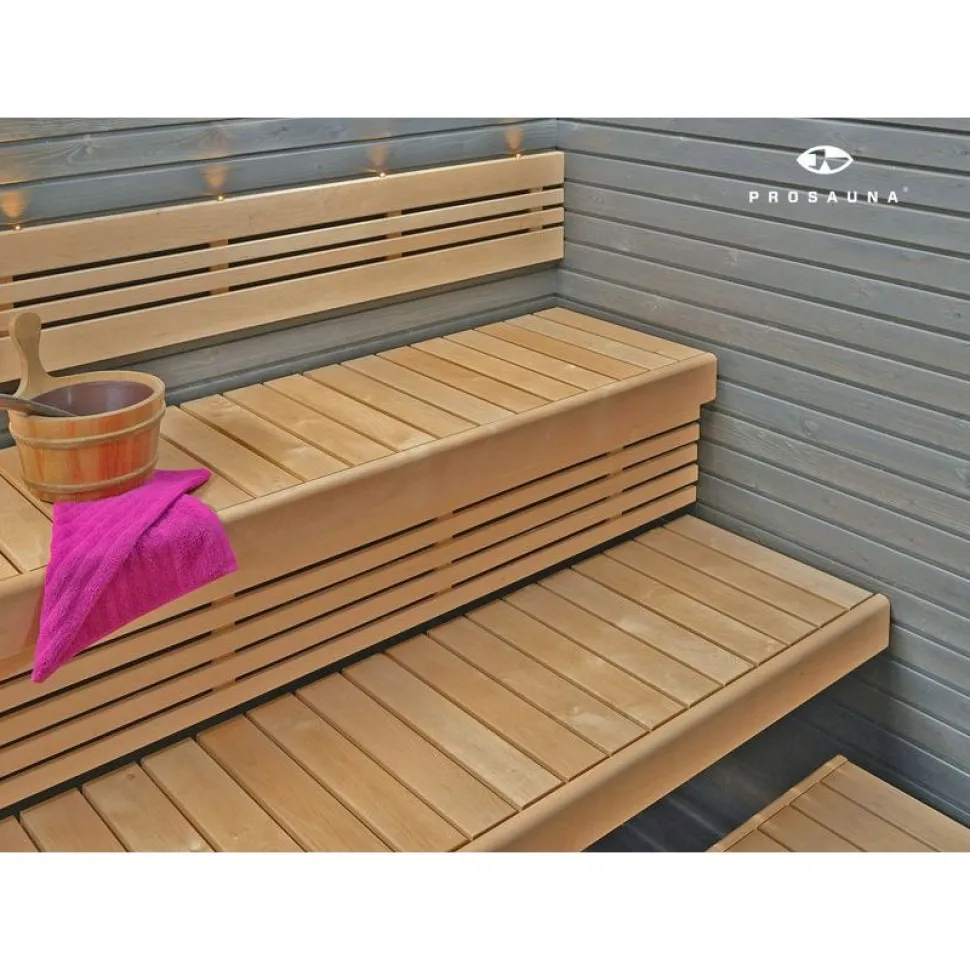 Laudepaketti Prosauna Basic 180 leveys max 1800 mm leppä 53/41
