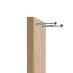 Laudetukijalka pitkille lauteille Hermanni, 1100mm, puuvalmis, eri vaihtoehtoja
