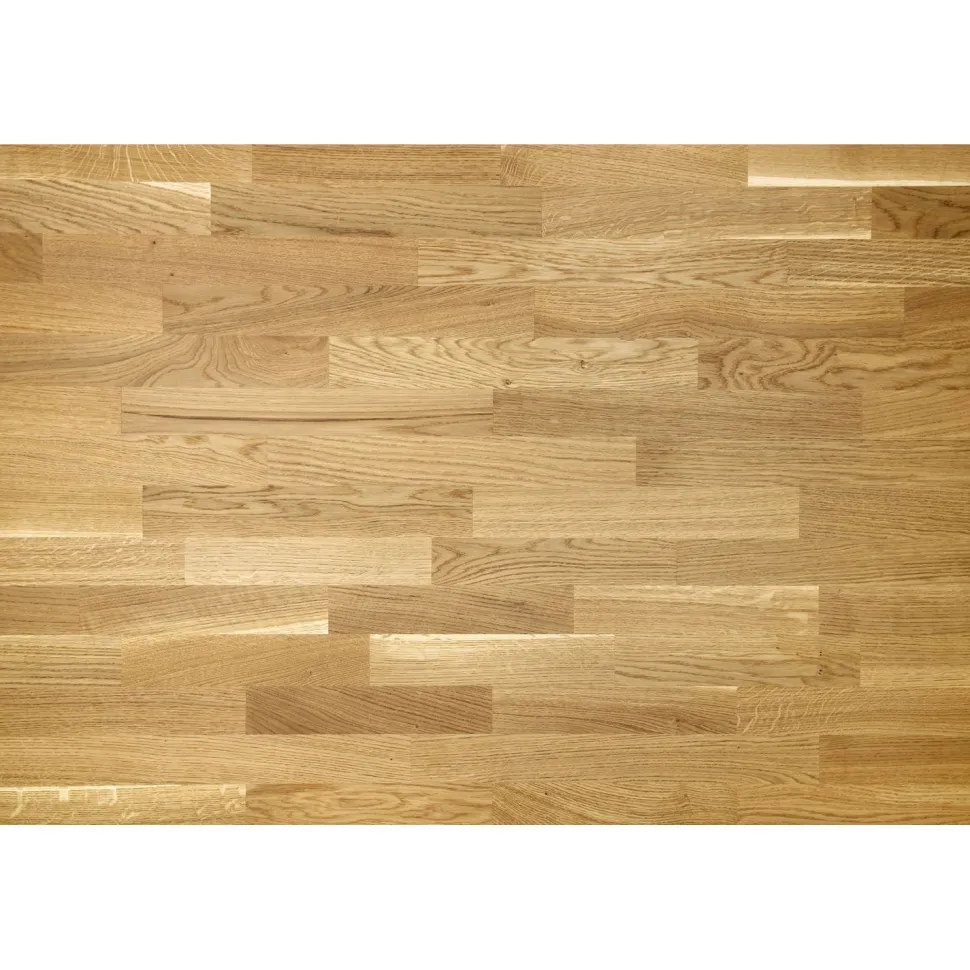 Lautaparketti Baltic Wood Country Tammi, 3-sauva, 13,3mm, mattalakattu
