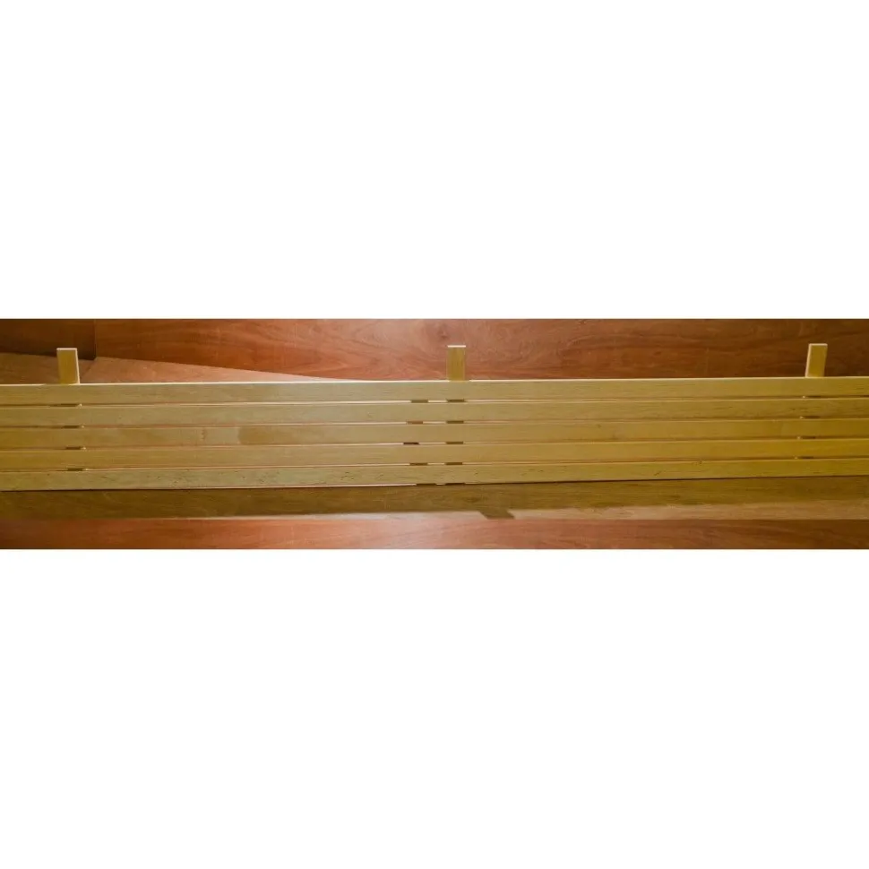 Lauteiden väliritilä Jokiwood, lämpöhaapa, 300mm, eri pituuksia