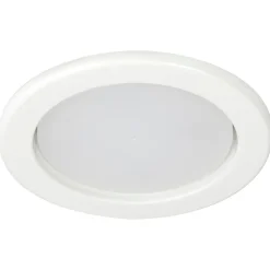 LED-alasvalo Airam Planex, 5W/828, GX53, Ø104x39mm, IP23, valkoinen