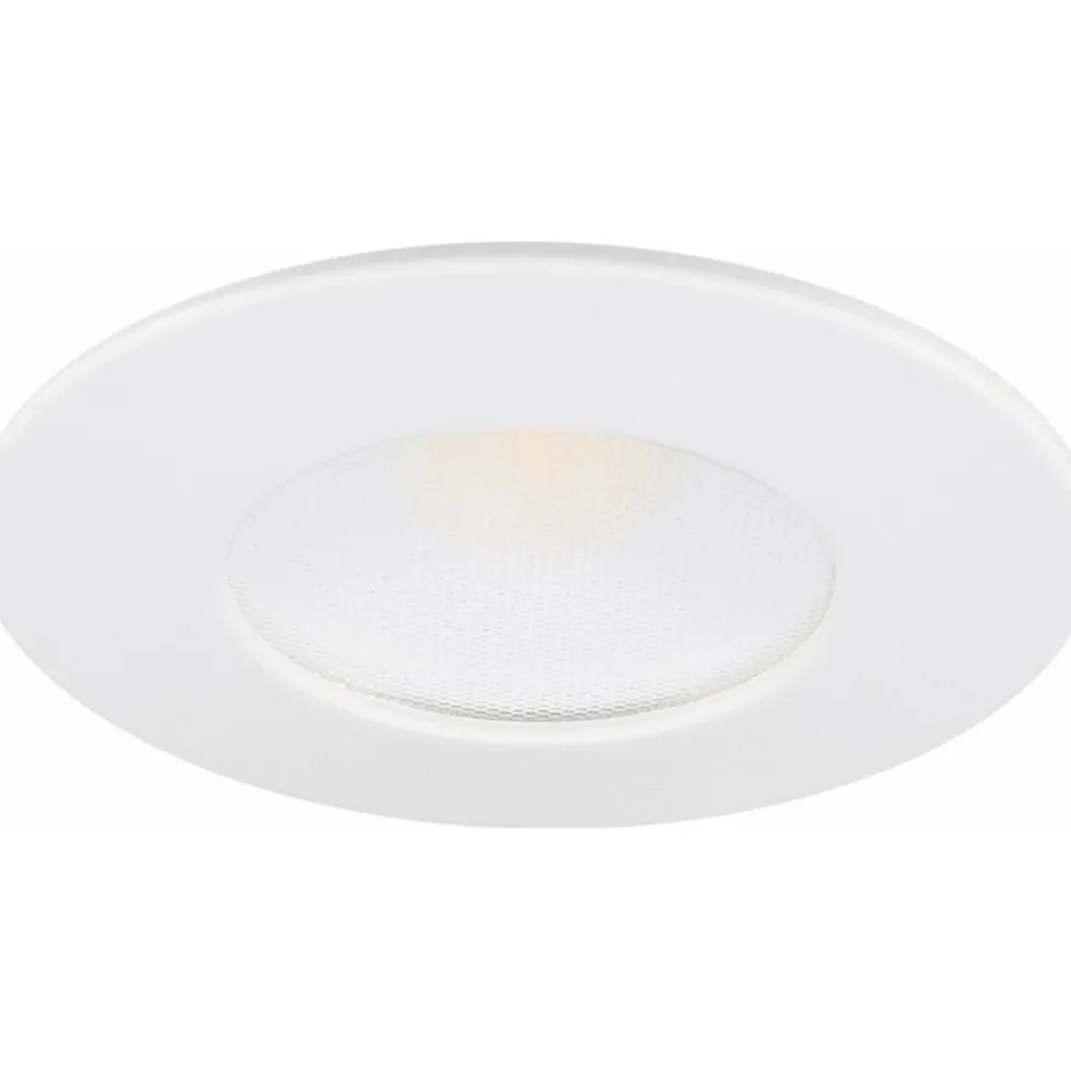 LED-alasvalo Malmbergs MD-231 5W, IP44, valkoinen