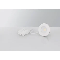 LED-alasvalo Malmbergs MD-231 5W, IP44, valkoinen
