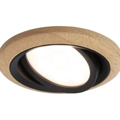 LED-alasvalo Paulmann Lanati Ø84mm upotettava 30° 6W 470lm 2700K