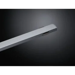 LED-asennuslista FTLIGHT Regular läpikuultava kansi 2000x17x8mm eri värejä