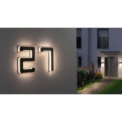 LED-Aurinkokennonumerovalaisin Paulmann eri vaihtoehtoja
